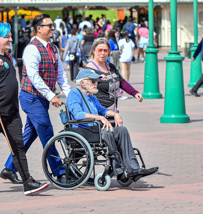 Dick Van Dyke, la Disneyland  / Profimedia Images