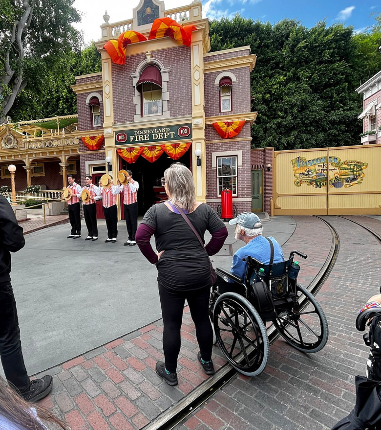 Dick Van Dyke, la Disneyland