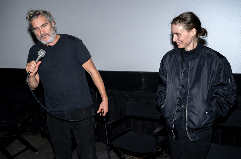 Joaquin Phoenix și logodnica sa, Rooney Mara/ Profimedia