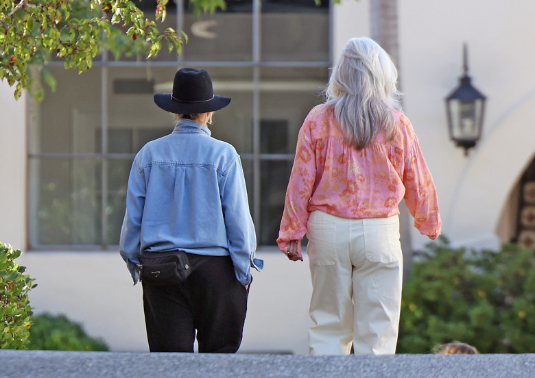 *EXCLUSIVE* Cameron Diaz steps out with her lookalike mother and daughter as they take in the sights in Santa Barbara***web must call for pricing***