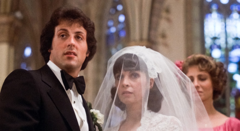 Talia Shire și Sylvester Stallone