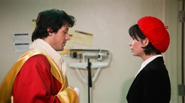 Talia Shire și Sylvester Stallone
