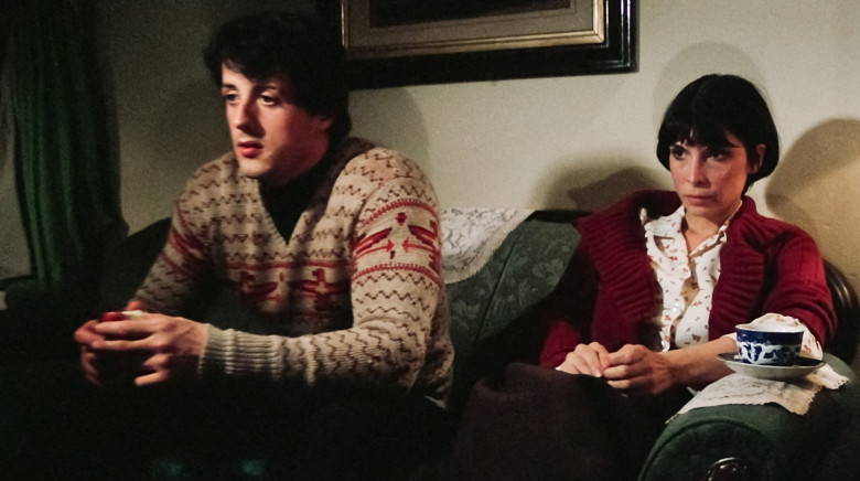 Talia Shire și Sylvester Stallone