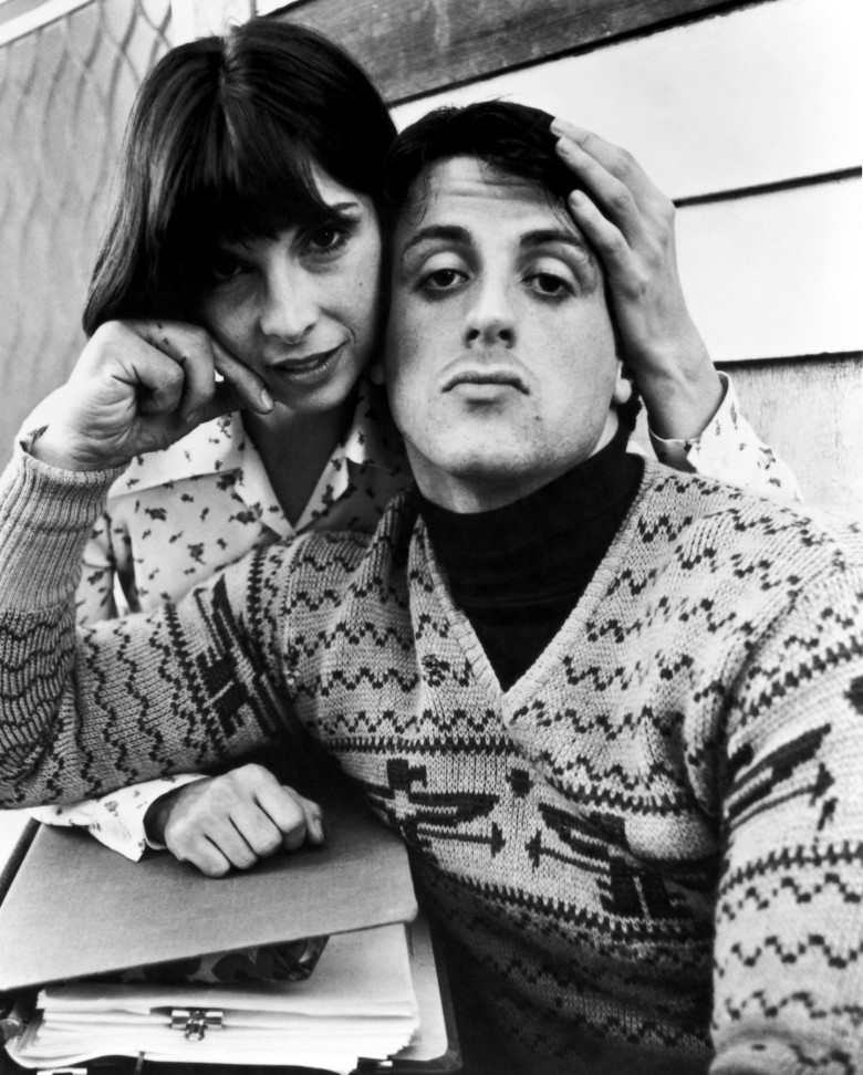 Talia Shire și Sylvester Stallone