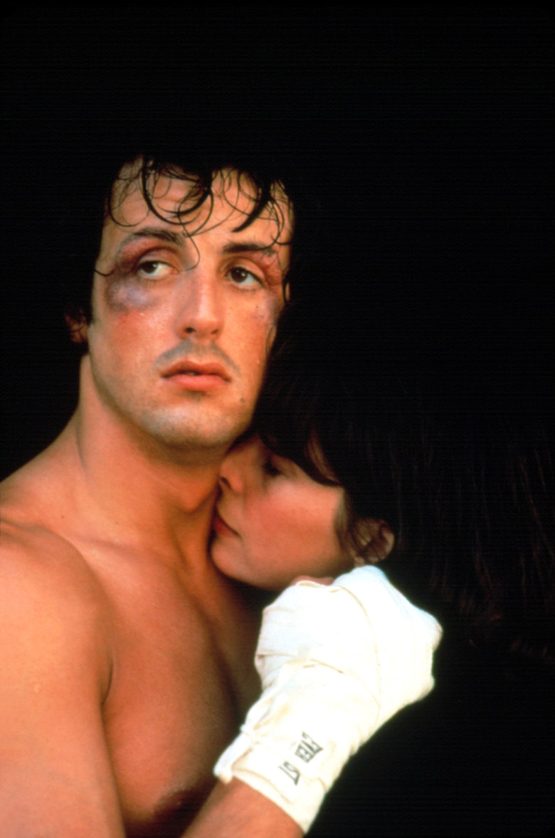 Talia Shire și Sylvester Stallone