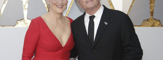 Meryl Streep and Don Gummer arrive at the 90th Annual Academy Awards in Hollywood