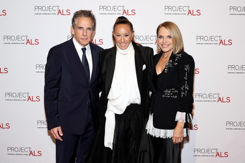 Ben Stiller, Donna Karan și Katie Couric, la Project ALS 25th Anniversary Gala at Jazz at Lincoln Center, în New York City/ Profimedia Images