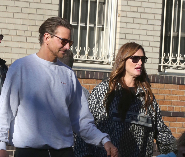 Bradley Cooper And Brooke Shields Out Together In The West Village