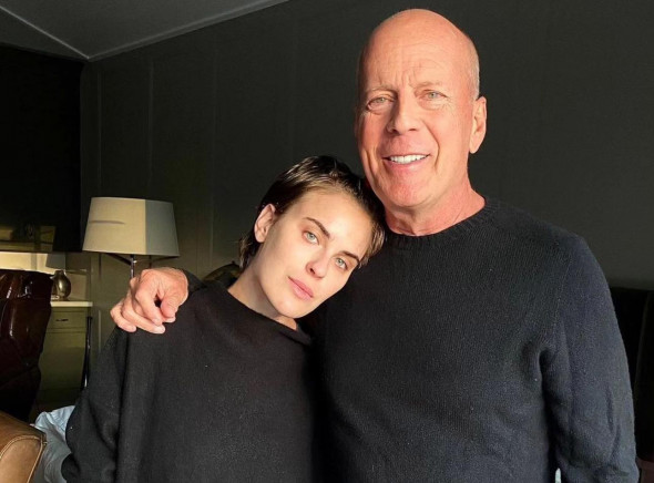 Tallulah și Bruce Willis/ Foto: Instagram