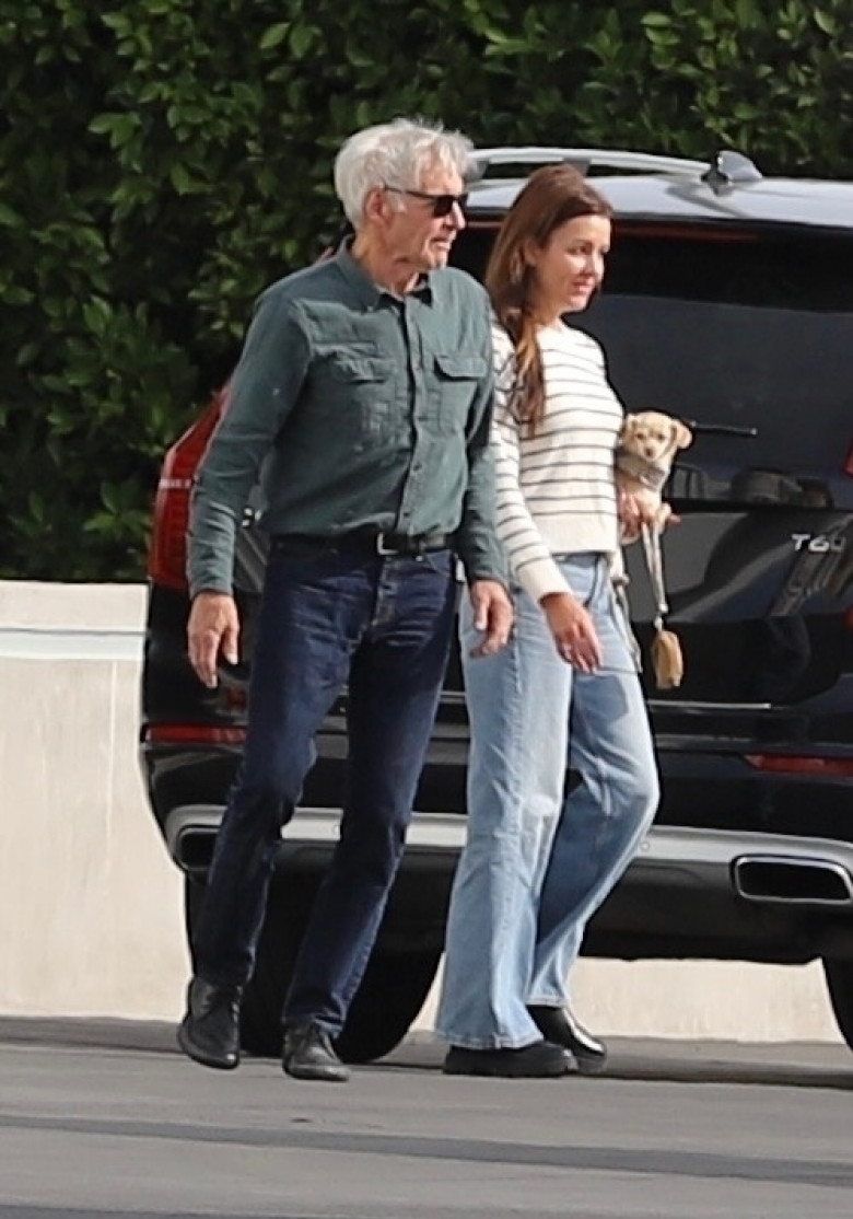 Harrison Ford și soția lui, Calista Flockhart