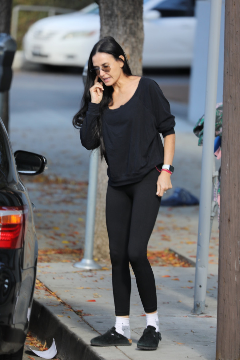 *EXCLUSIVE* Demi Moore was spotted with Erick Buterbaugh in L.A