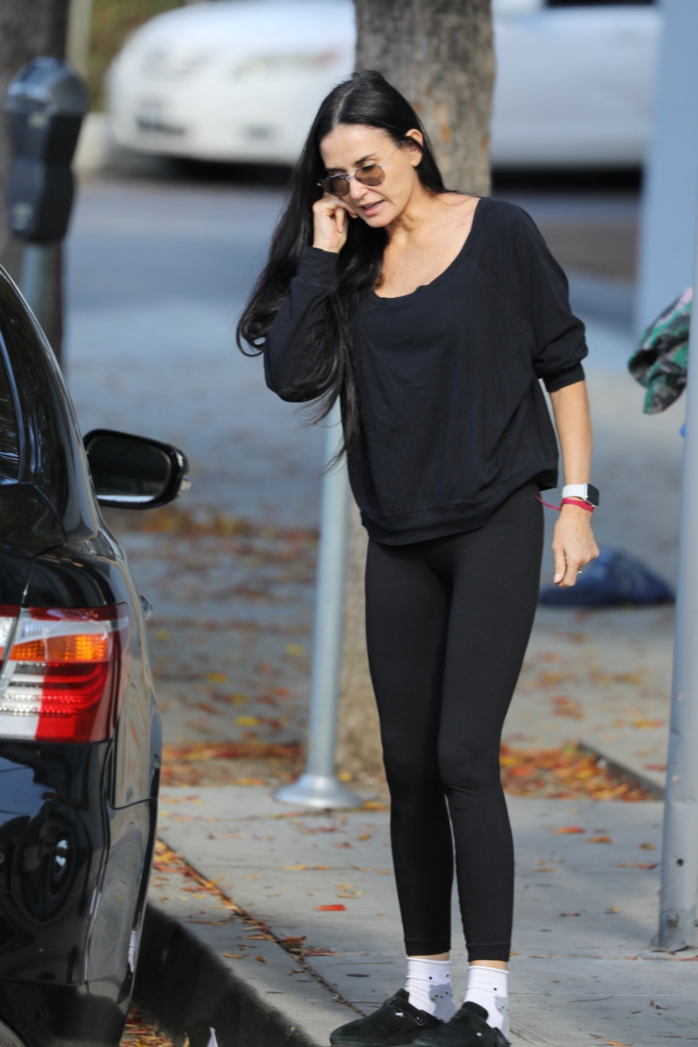 *EXCLUSIVE* Demi Moore was spotted with Erick Buterbaugh in L.A