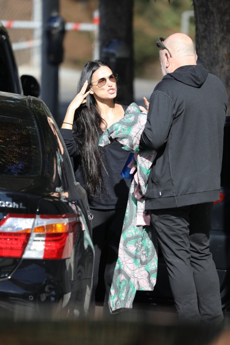 *EXCLUSIVE* Demi Moore was spotted with Erick Buterbaugh in L.A