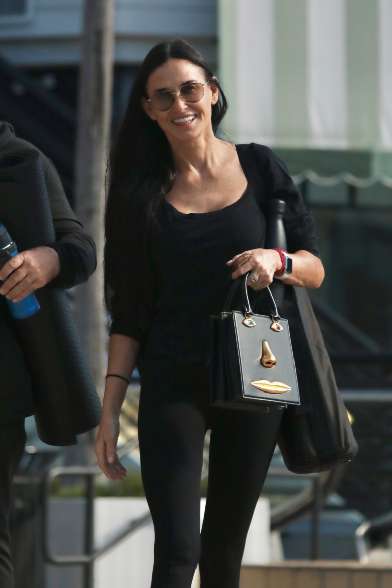 *EXCLUSIVE* Demi Moore was spotted with Erick Buterbaugh in L.A