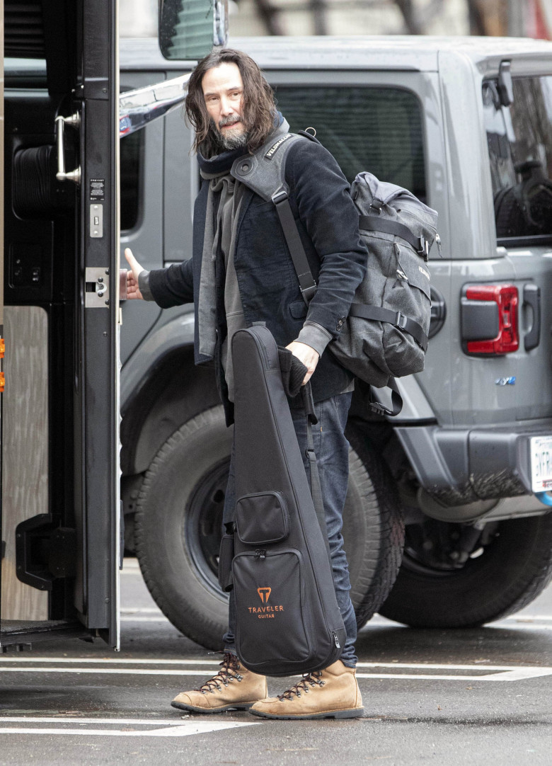 EXCLUSIVE: Keanu Reeves Spotted in Toronto For The First Time Since His Home Was Burglarized