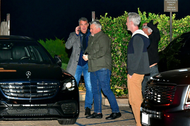 *EXCLUSIVE* Matt LeBlanc Seen out to dinner For The First Time Since Friend Matthew Perry's Passing **WEB MUST CALL FOR PRICING**