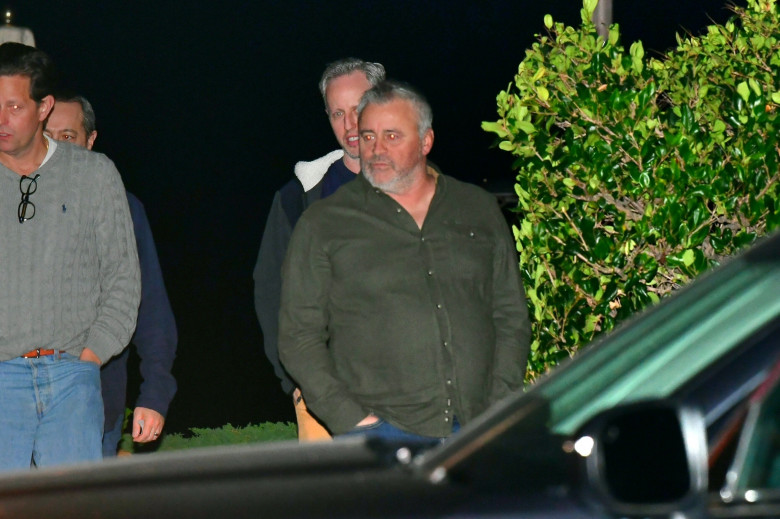 *EXCLUSIVE* Matt LeBlanc Seen out to dinner For The First Time Since Friend Matthew Perry's Passing **WEB MUST CALL FOR PRICING**