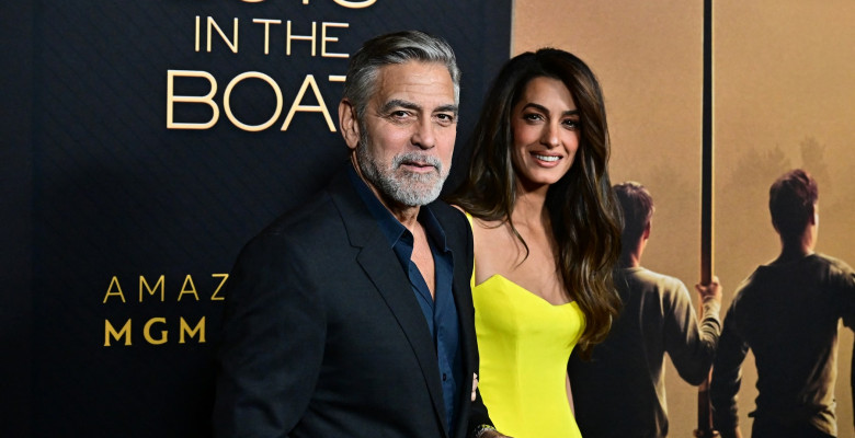 George Clooney și Amal Clooney/ Profimedia