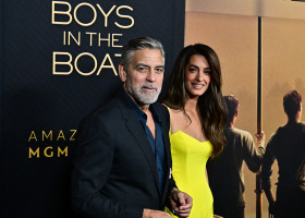 George Clooney și Amal Clooney/ Profimedia