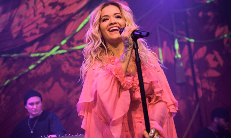 Rita Ora &amp; Absolut Lime Kick-Off Grammy Awards Weekend With First Live Performance Of New Song, "Proud" At the Absolut Open Mic Project x Spotify Event In NYC