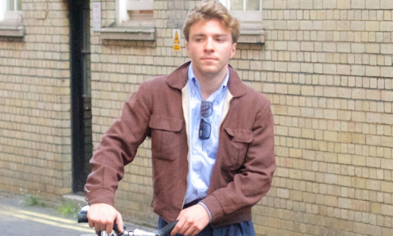 *PREMIUM-EXCLUSIVE* MUST CALL FOR PRICING BEFORE USAGE - Madonna&apos;s eldest son Rocco Ritchie shows off his new boy’s toy to his pals… a 1967 classic Jaguar!*PICTURES TAKEN ON 30/05/2021*