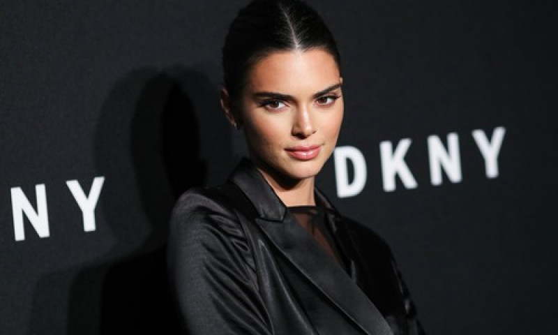 Kendall Jenner arrives at the DKNY 30th Birthday Party Celebration held at St. Ann&apos;s Warehouse on September 9, 2019 in Brooklyn, New York City, New York, United States.