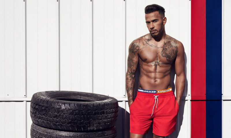 Lewis Hamilton partners with Tommy Hilfiger