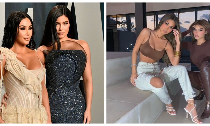 Surorile care seamana cu Kim Kardashian si Kylie Jenner