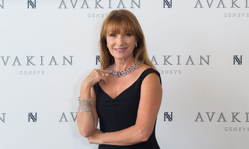 Jane Seymour Visits The Avakian Suite During The 68th Annual Cannes Film Festival