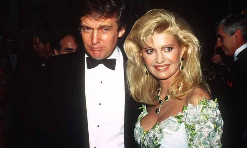 Donald trump și Ivana Trump