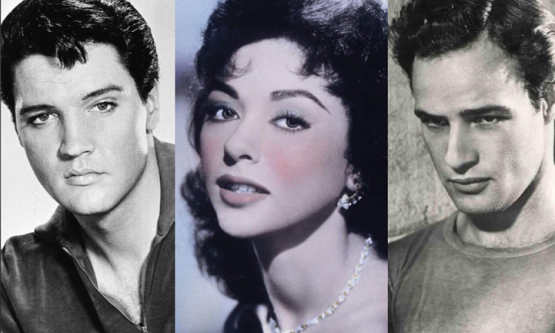 Marlon Brando, elvis presley și Rita Moreno
