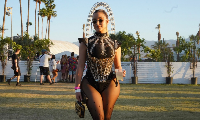 Demi Rose la Coachella/ Profimedia