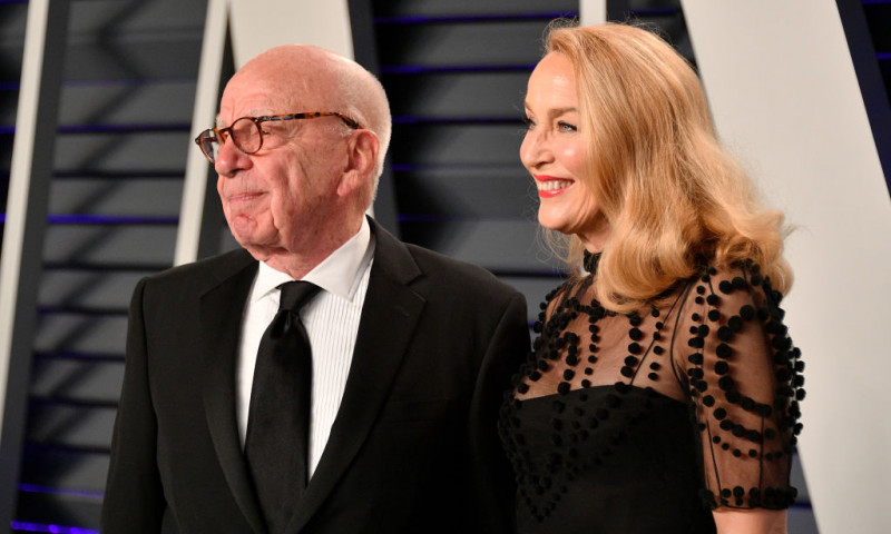 Multimiliardarul Rupert Murdoch și actrița Jerry Hall divorțează