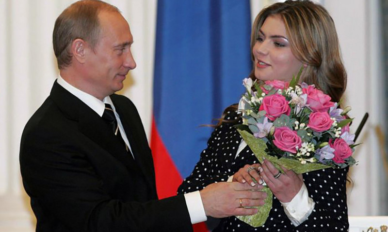 Alina Kabaeva și Vladimir Putin