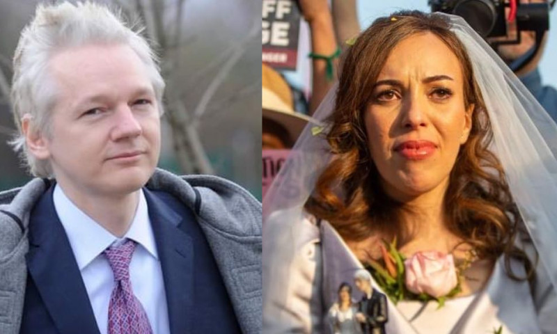Julian Assange și Stella Moris