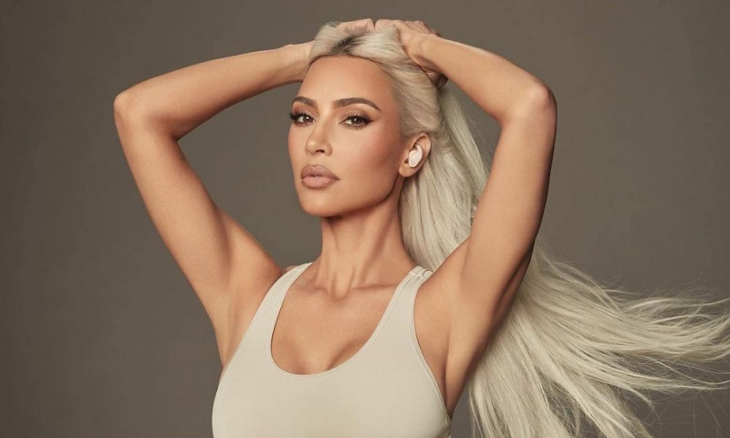 Kim Kardashian launches "Beats Fit Pro" in 3 signature neutrals, designed by Kim