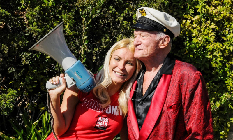 Crystal Hefner și Hugh Hefner
