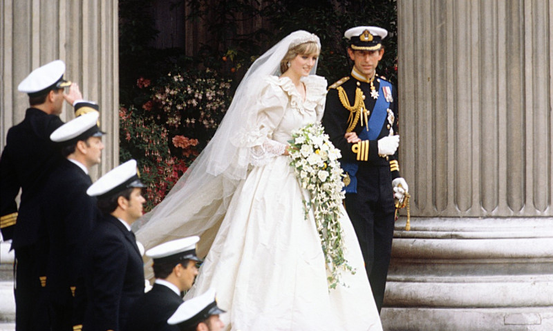 Prințesa Diana, rochie de mireasă/ Profimedia