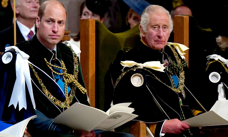 Prințul William și Regele Charles/ Profimedia