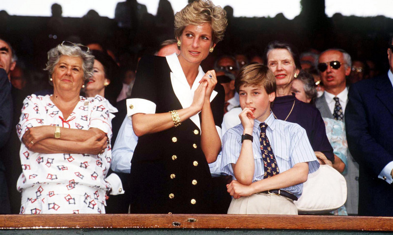 Prințul William și prințesa Diana/ Profimedia