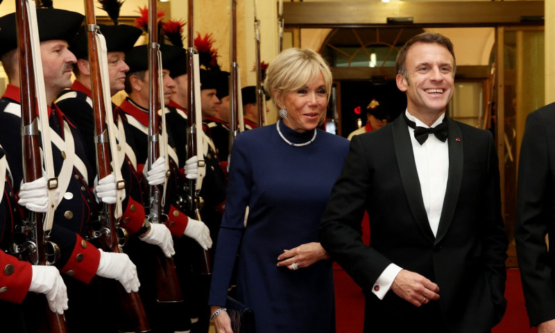 Brigitte și Emmanuel Macron