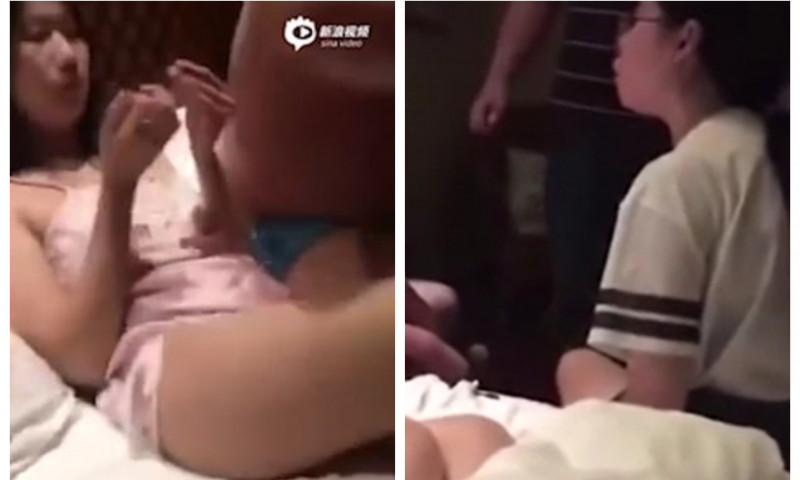 O femeie și-a prins soțul în pat cu amanta