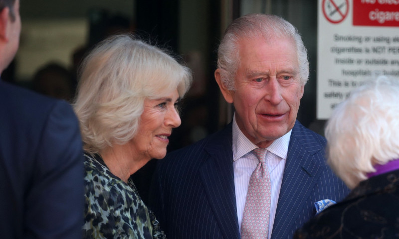 King Charles III and Queen Camilla visit UCH Macmillan Cancer Centre