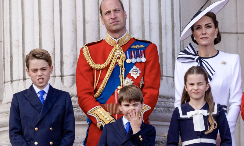 Familia Regala la parada Trooping the Colour/ Profimedia