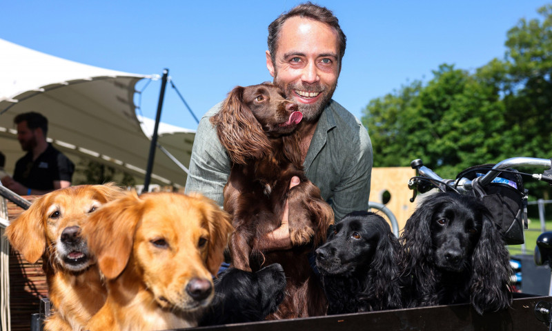 EDITORIAL USE ONLY James Middleton at Goodwoof 2024, a dog event held at Goodwood Estate in Chichester. Picture date: Sunday May 19, 2024.