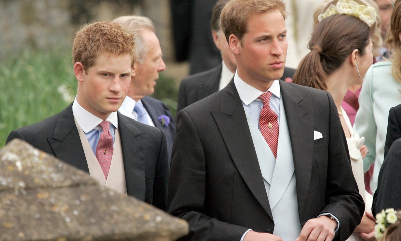 Prinții Harry și William
