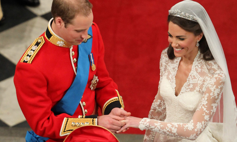 Royal Wedding - The Wedding Ceremony Takes Place Inside Westminster Abbey