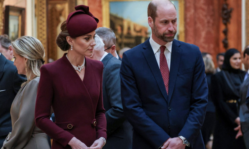 British Royals Show Displays Of Qatari Items During State Visit - POOL - 03 Dec 2024