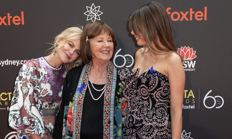 Nicole Kidman, Simon Baker, and Bryan Brown - 2018 Red Carpet Arrivals - 8th AACTA Awards in Sydney