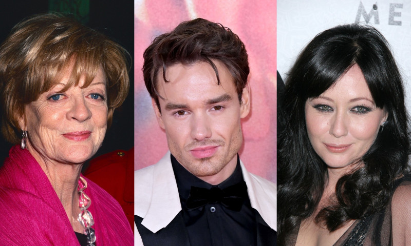 maggie smith, liam payne, shannen doherty